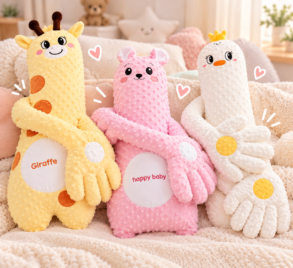 [C007-01] Peluche Palmaditas (Rosado)