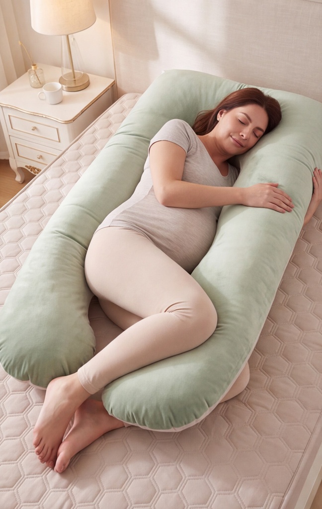 [P002-01] Almohada De Maternidad (Verde)